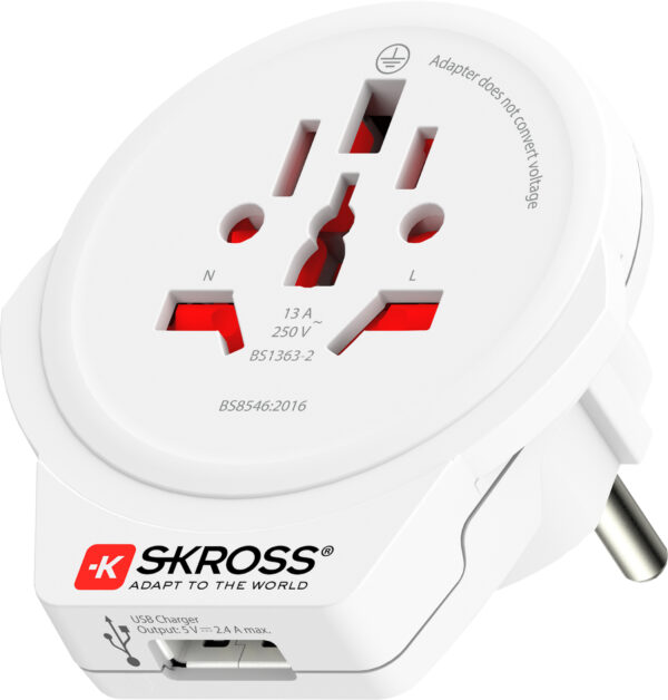 Travel Aadapter Europe USB