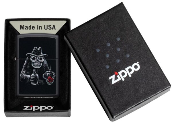 Zippo tulemasin Bar Skull Design - Image 3