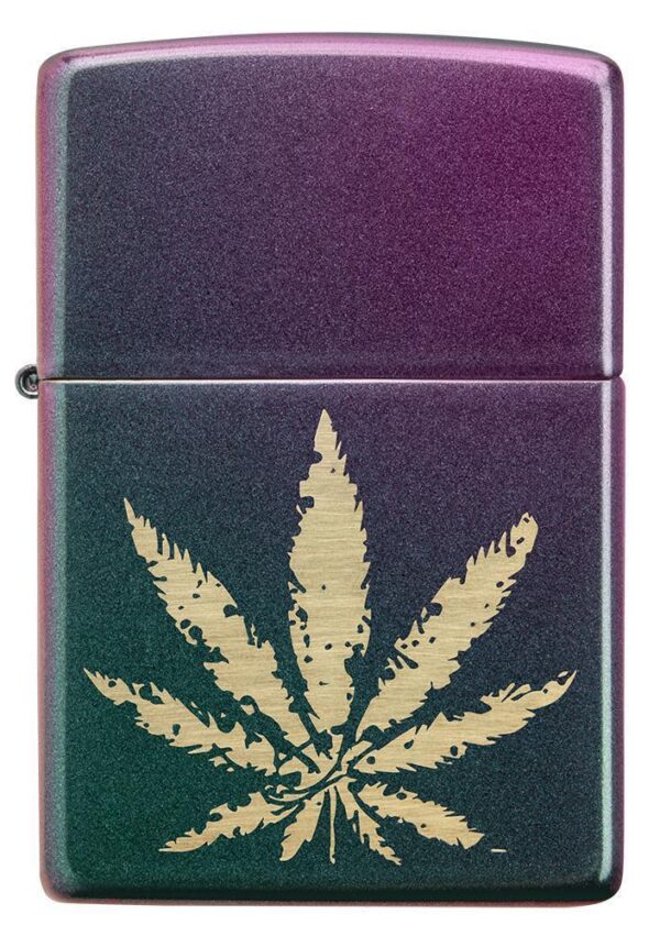 Zippo tulemasin Iridescent Marijuana Leaf - Image 6
