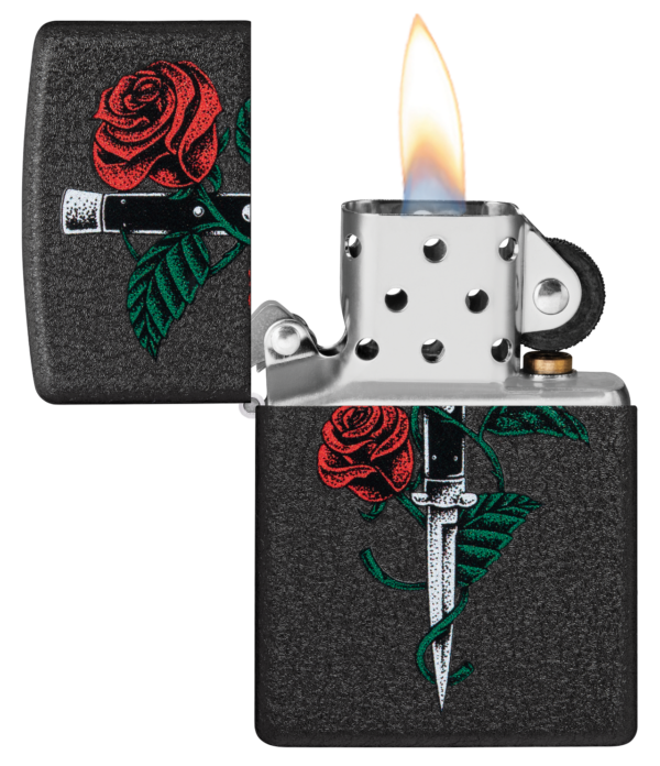 Rose Dagger Tattoo Design — изображение 3