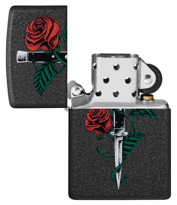 Rose Dagger Tattoo Design — изображение 4