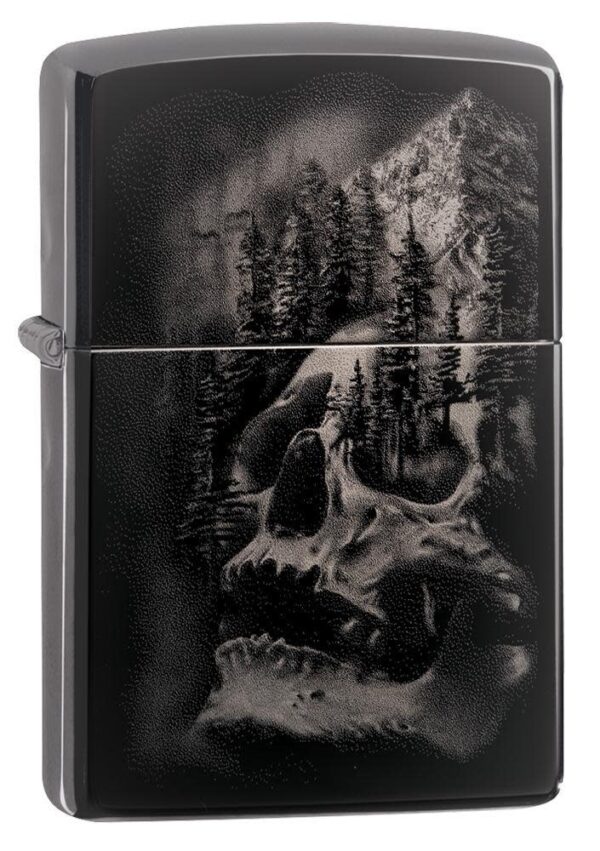 Zippo tulemasin Skull Mountain Design