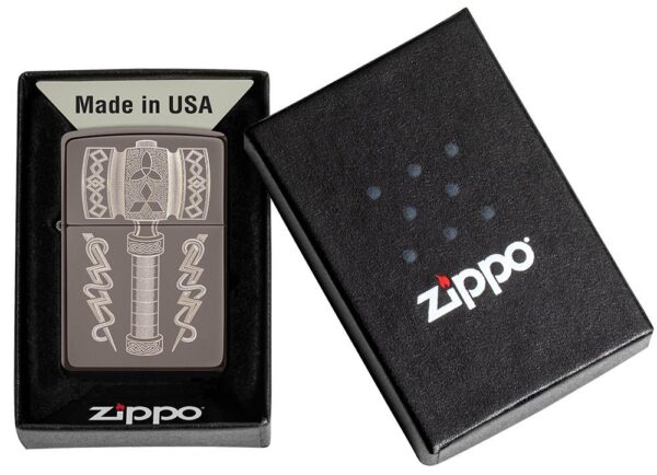 Zippo tulemasin Thors Hammer Design - Image 5