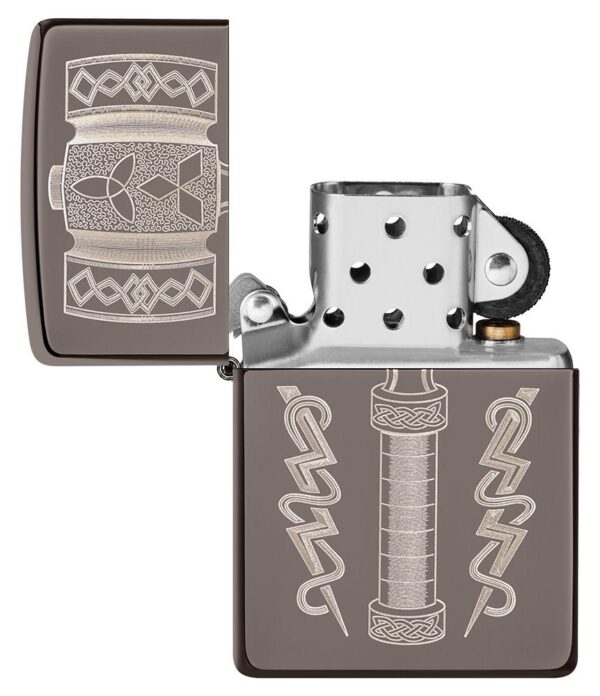 Zippo tulemasin Thors Hammer Design - Image 7