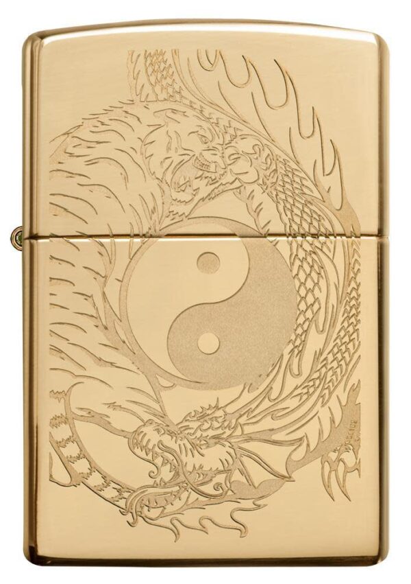 Zippo tulemasin Tiger and Dragon Design - Image 2