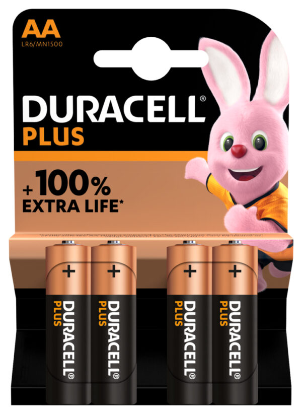 MN 1500/4 AA patarei Duracell Plus 100% art 816