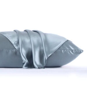 Silk Duvet Cover 150x200cm 19momme, Hell Blue