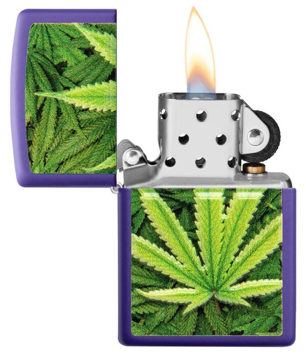 49790 Zippo tulemasin Cannabis Design - Image 4