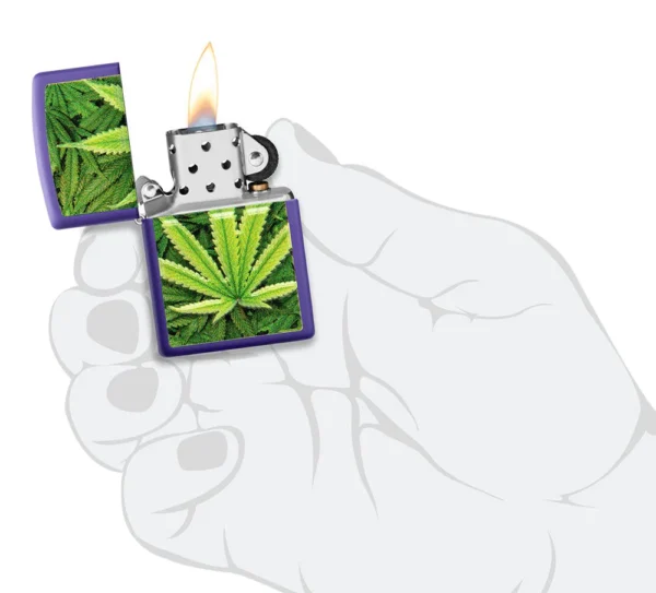49790 Zippo tulemasin Cannabis Design - Image 5