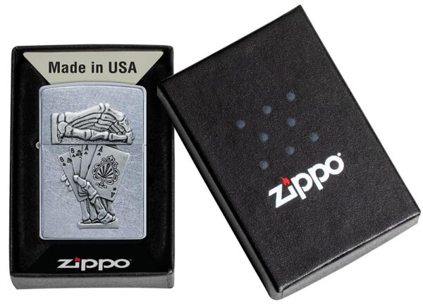49536 Zippo tulemasin Dead Man's Hand Design - Image 5
