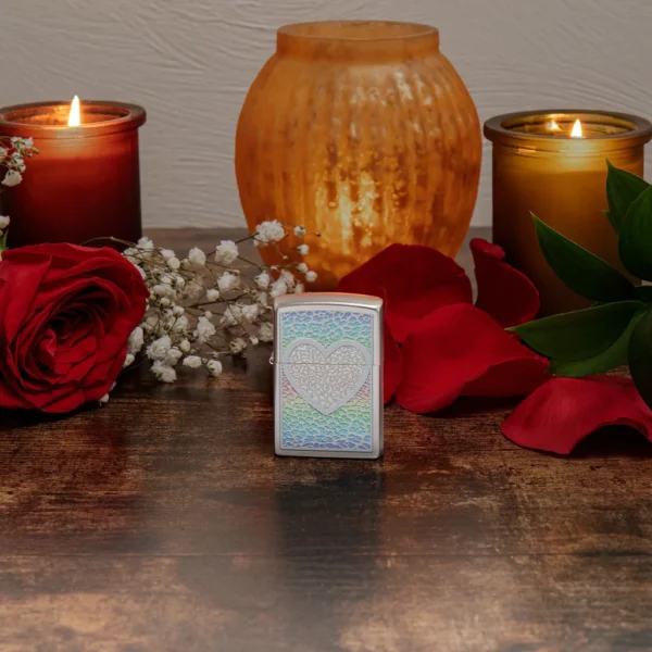 49780 Zippo tulemasin Heart Design - Image 2