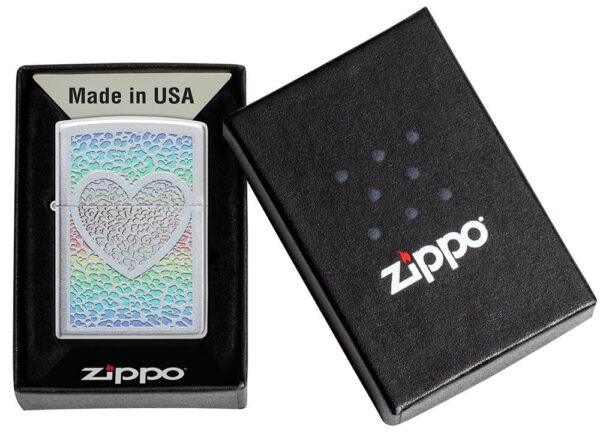 49780 Zippo tulemasin Heart Design - Image 5