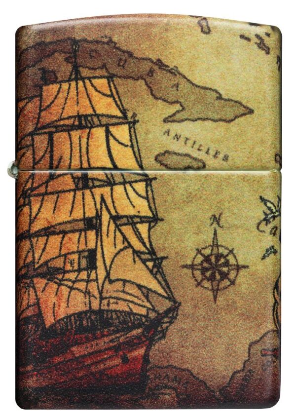 49355 Zippo tulemasin Pirate Ship Design - Image 2