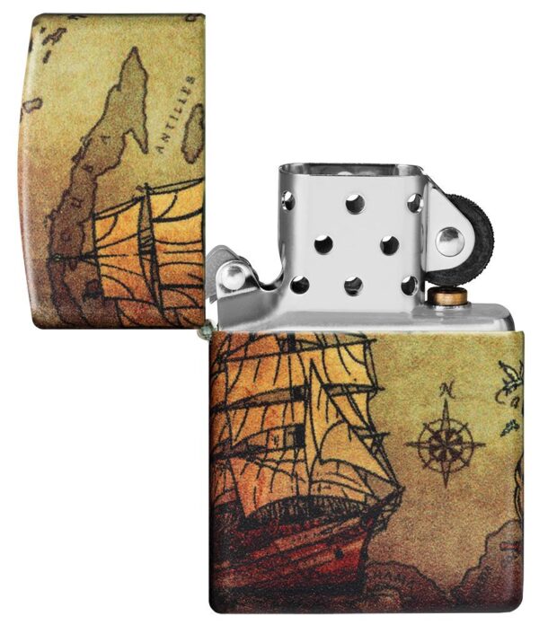 49355 Zippo tulemasin Pirate Ship Design - Image 4