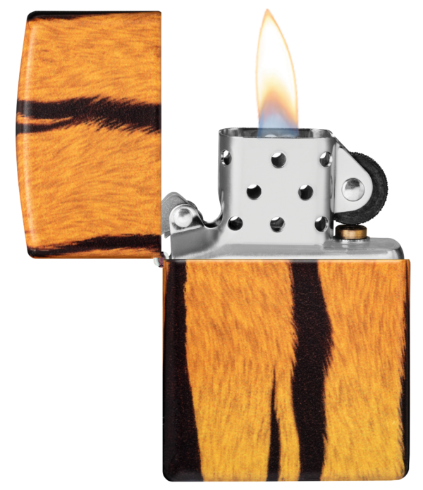 48217 Zippo tulemasin Tiger Print Design - Image 2
