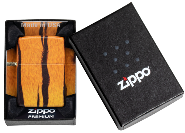 48217 Zippo tulemasin Tiger Print Design - Image 5