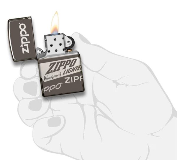 49051 Zippo tulemasin Zippo Logo Design - Image 5