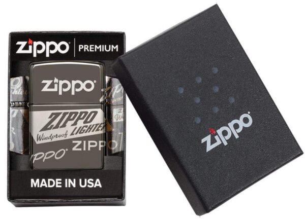 49051 Zippo tulemasin Zippo Logo Design - Image 6