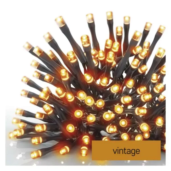 LED 120 valguskett 12m, must kaabel VNT IP44 EMOS
