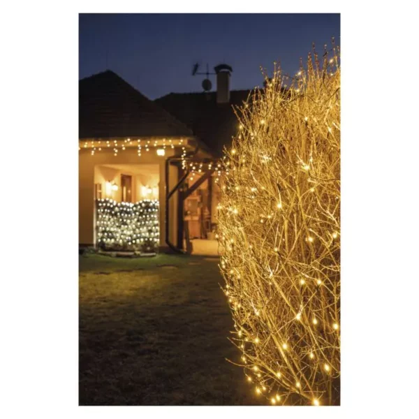 LED 160 valguskardin (vÃµrk) 1,5x2m VÃµrk WW IP44 EMOS - Image 4