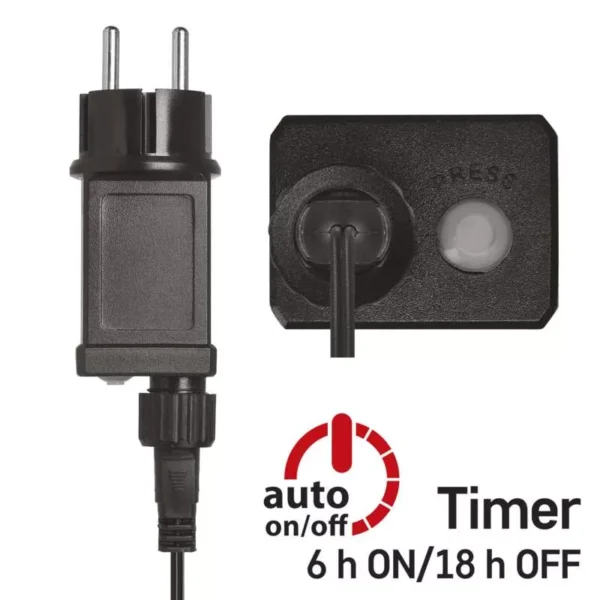 LED 40 valguskett Nano "Ilutulestik" 4m, pronks kaabel, taimer WW IP44 EMOS - Image 8