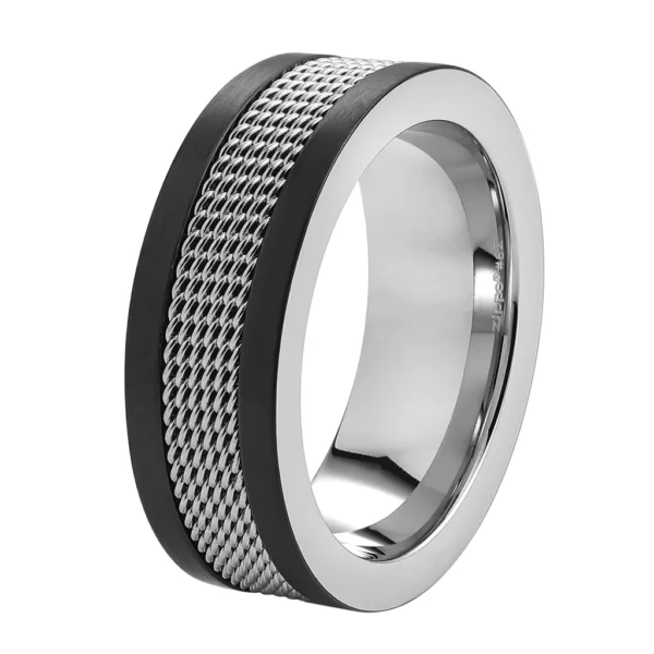 Zippo sormus Mesh Band Ring rstv teras No66 (21,0mm) 2007201