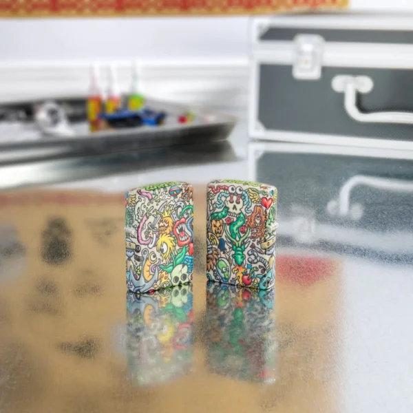 48394 Zippo tulemasin Tattoo Theme Design - Image 3