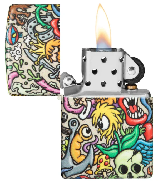 48394 Zippo tulemasin Tattoo Theme Design - Image 2