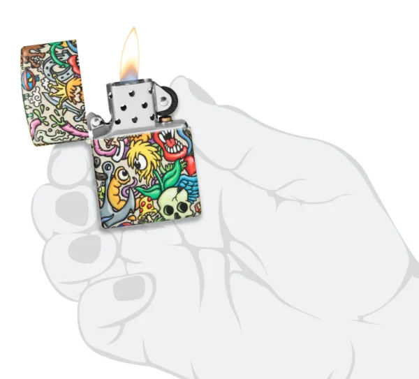 48394 Zippo tulemasin Tattoo Theme Design - Image 5