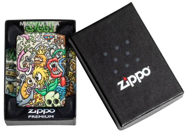 48394 Zippo tulemasin Tattoo Theme Design - Image 6