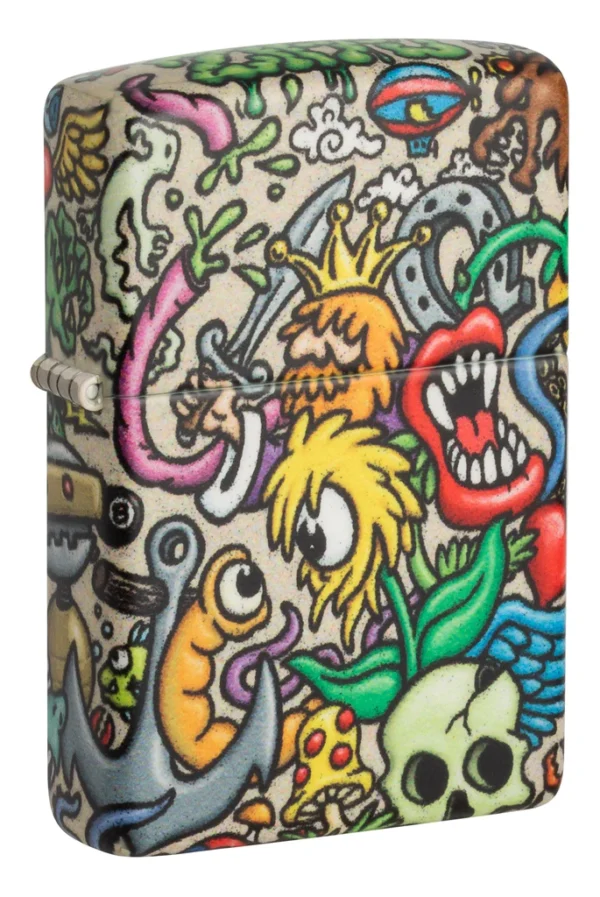 48394 Zippo tulemasin Tattoo Theme Design