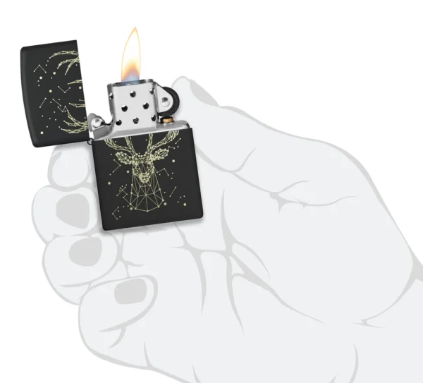 48385 Zippo tulemasin Deer Design - Image 4
