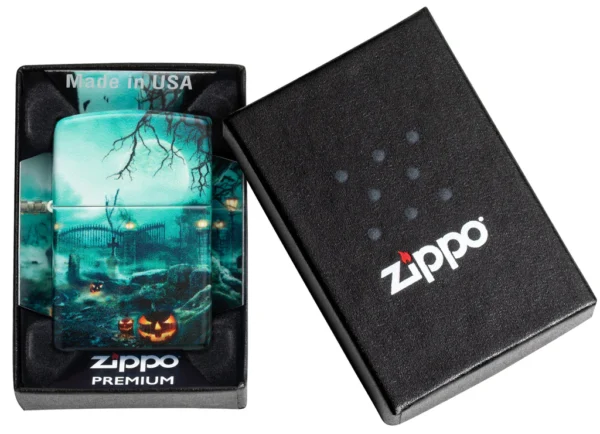 48389 Zippo tulemasin Horror Goth Design - Image 6