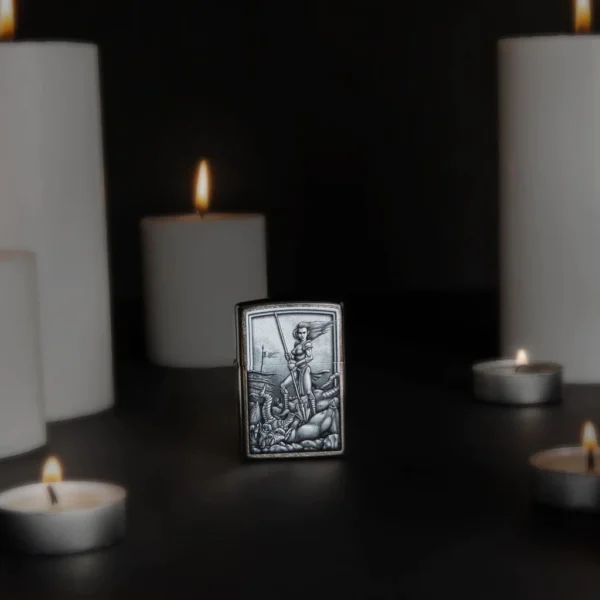 48371 Zippo tulemasin Medieval Mythological Design - Image 2