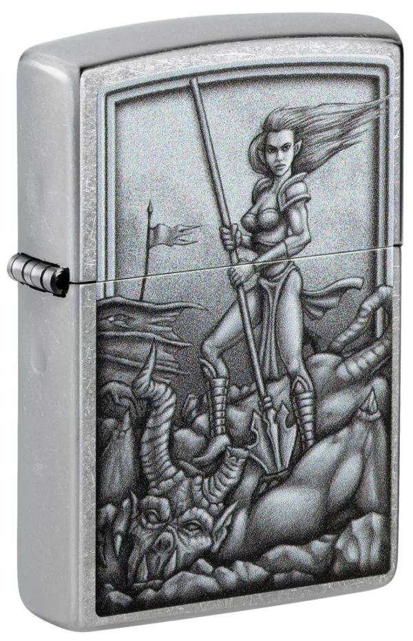 48371 Zippo tulemasin Medieval Mythological Design