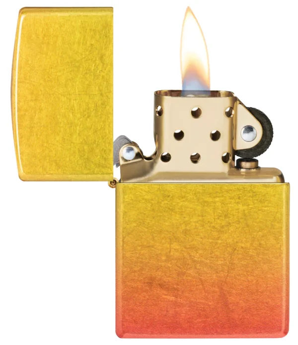 48512 Zippo tulemasin Ombre Orange Yellow - Image 2