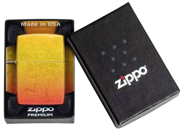 48512 Zippo tulemasin Ombre Orange Yellow - Image 4