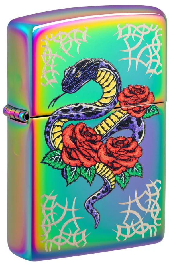 48395 Zippo tulemasin Tattoo Theme Design