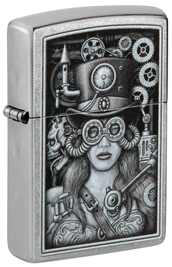 48387 Zippo tulemasin Steampunk Design