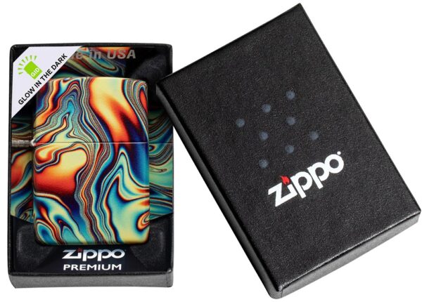 48612 Zippo tulemasin 49193 Colorful Swirl Design - Image 6
