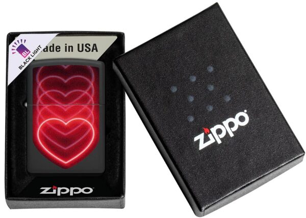 48593 Zippo tulemasin 218 Heart Design - Image 6