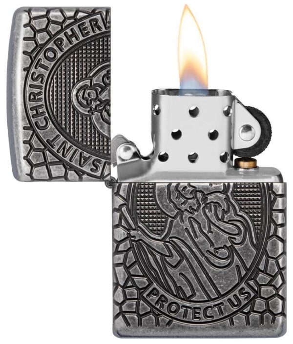 49160 Zippo tulemasin St. Christopher's Design - Image 4