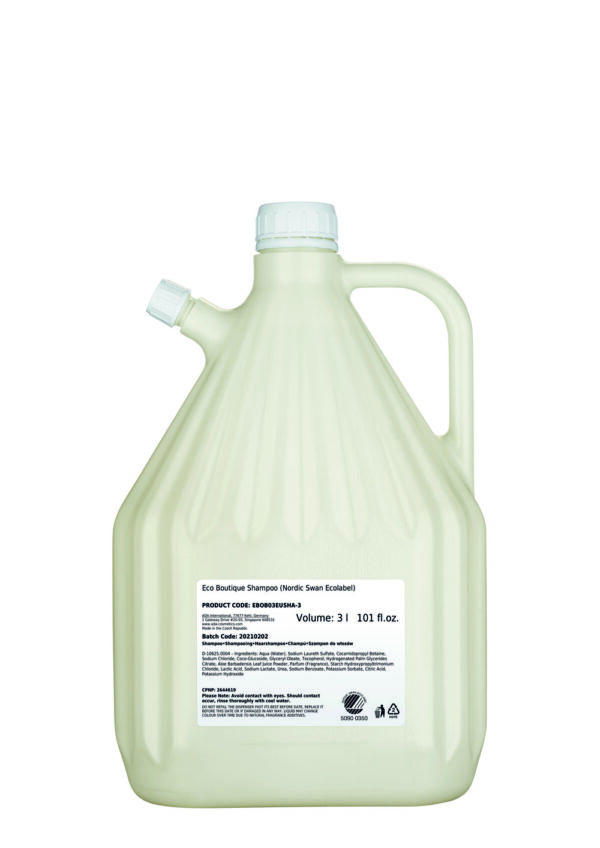 Shampoon 3L Eco Boutique Taitepudel Nordic Swan Ecolabel EBOB03EUSHA