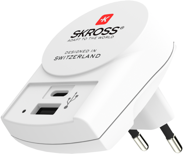 Euro USB Charger USB+Type C - Image 3
