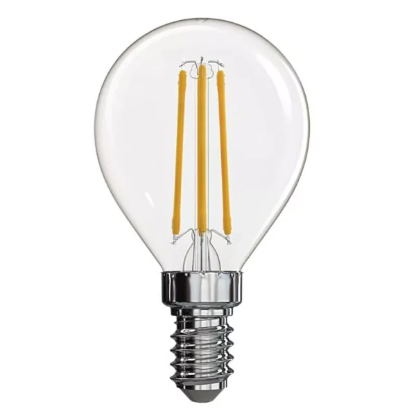 LED pirn 3,4W E14 Filament MiniGlobe WW EMOS