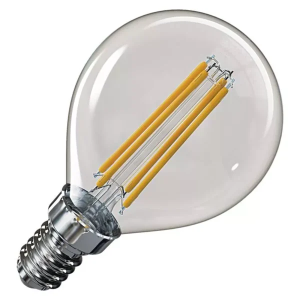 LED pirn 3,4W E14 Filament MiniGlobe WW EMOS - Image 3