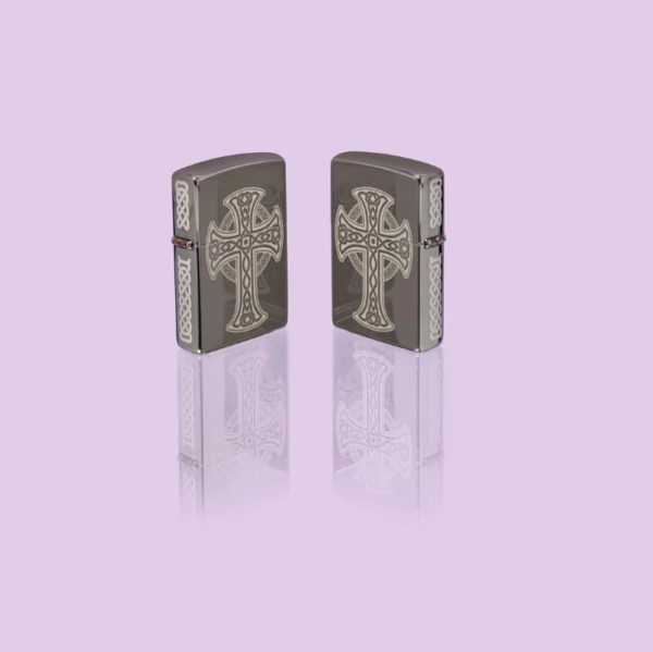 48614 Zippo tulemasin 150 Celtic Cross Design - Image 4