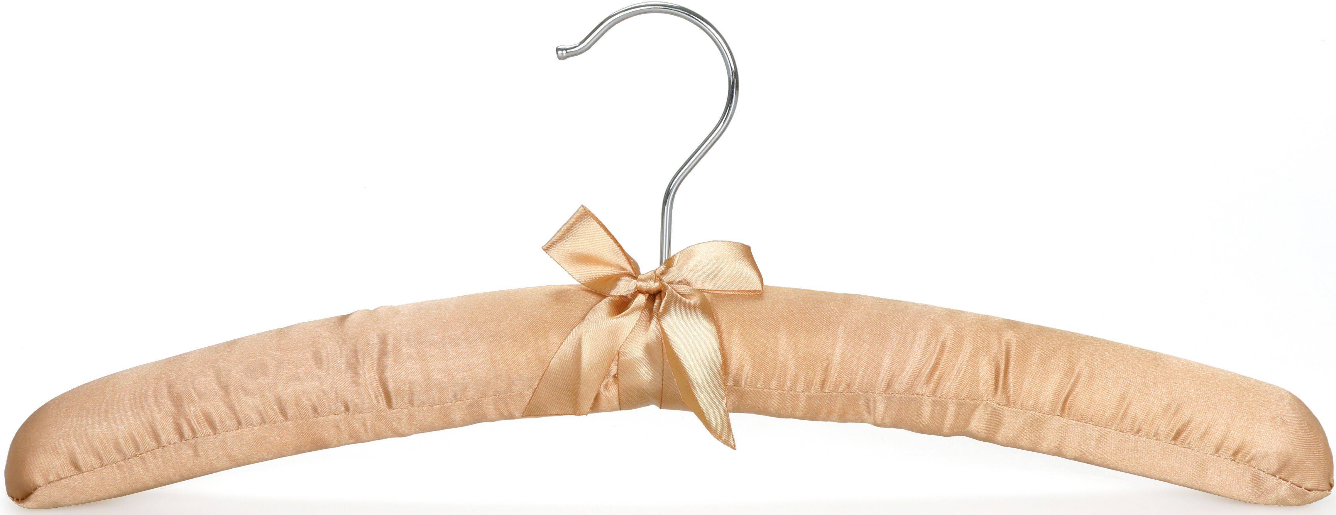 Satin Padded Hanger, beige Ristart.ee