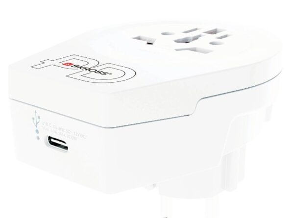 Reisiadapter World to Europe USB-C C20PD 1.500290 SKROSS - Image 2