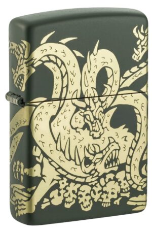 48907 Zippo tulemasin Dragon Design